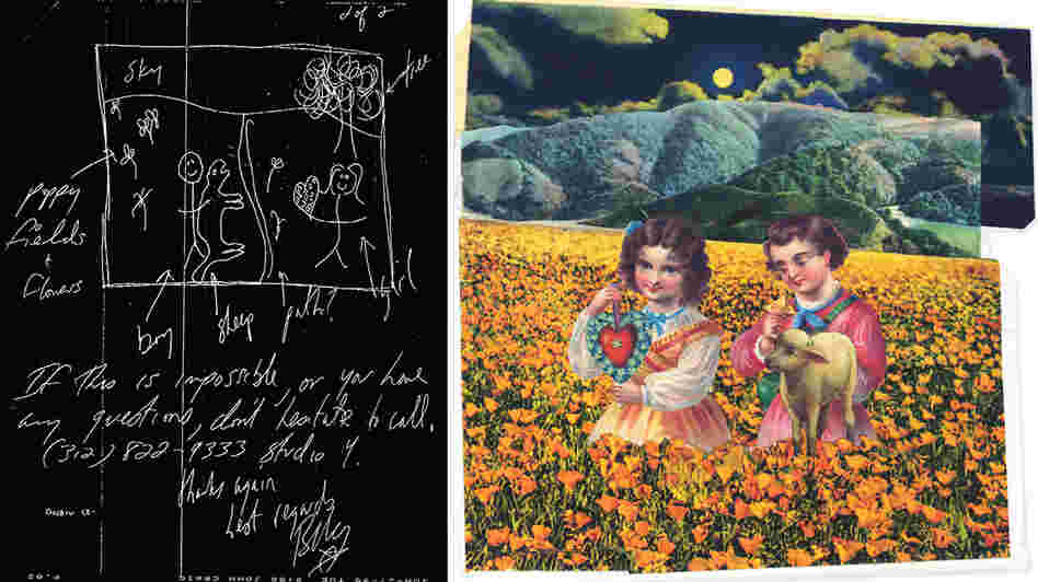 Each of John Craig's illustrations in the Mellon Collie booklet was based on rough directions from Billy Corgan, often sent via fax.