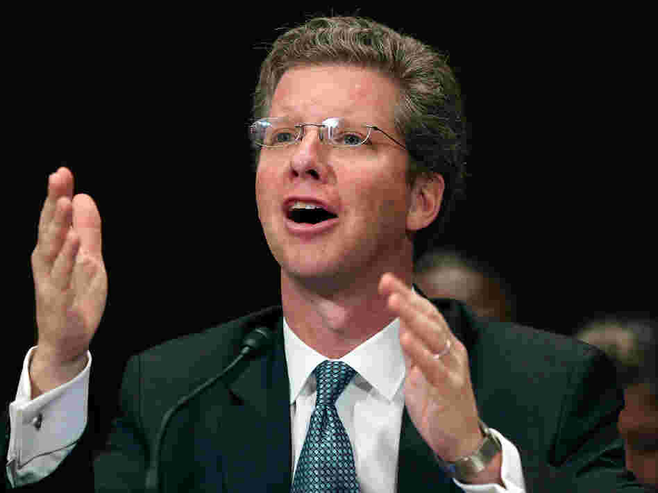 Housing and Urban Development Secretary Shaun Donovan testifies about the damage caused by Hurricane Sandy during a Senate Appropriations Committee hearing Wednesday in Washington, D.C.