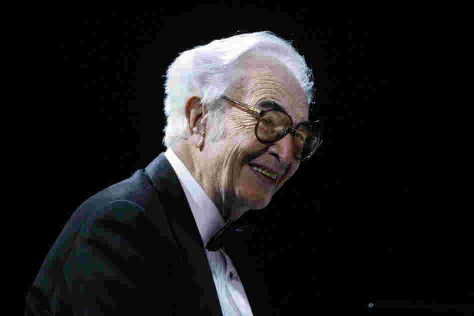 Dave Brubeck performs along with his Dave Brubeck Quartet in November 2005.