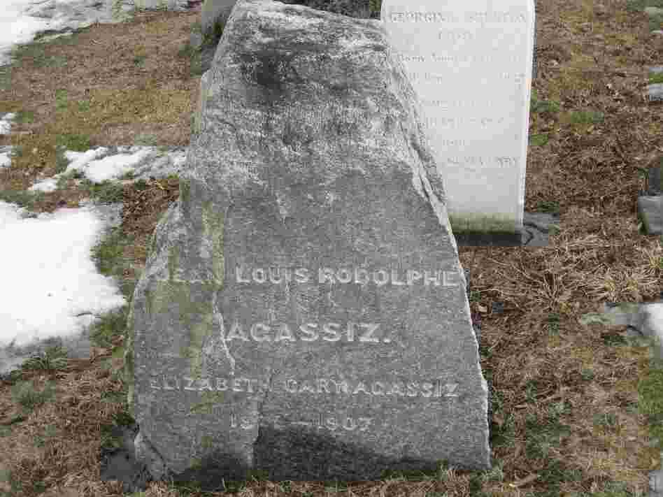 Louis Agassiz Gravestone
