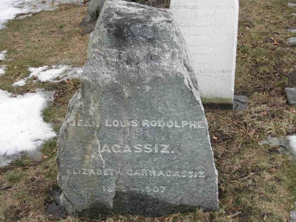 Louis Agassiz Gravestone