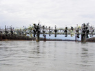 Boom! The westbound side of Missouri's Blanchette Bridge went down Tuesday. Boom! The westbound side of Missouri's Blanchette Bridge went down Tuesday.
