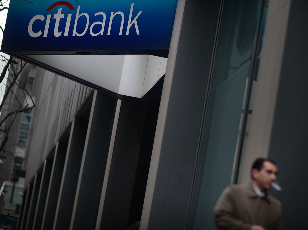 A Citibank branch in Manhattan.