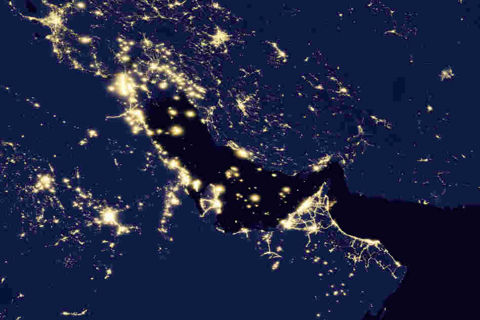 The Persian Gulf and the Gulf of Oman