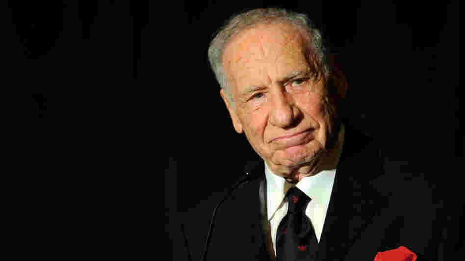 Mel Brooks has made a name for himself with comedy classics like Blazing Saddles, Young Frankenstein and The Producers. Mel Brooks has made a name for himself with comedy classics like Blazing Saddles, Young Frankenstein and The Producers.