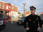 Camden City Police Chief Scott Thomson says he has shooting investigations "backlogging like burglary cases." Half of his force was laid off last year, and the city says expensive benefits in the police union contract are preventing them from hiring more cops. Camden City Police Chief Scott Thomson says he has shooting investigations "backlogging like burglary cases." Half of his force was laid off last year, and the city says expensive benefits in the police union contract are preventing them from hiring more cops.