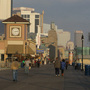 Atlantic City's boardwalk, with its shops, restaurants, casinos and hotels, was mostly protected during Hurricane Sandy by a dune restoration project. But TV images of one small section that was damaged gave the impression that the whole thing was destroyed. Atlantic City's boardwalk, with its shops, restaurants, casinos and hotels, was mostly protected during Hurricane Sandy by a dune restoration project. But TV images of one small section that was damaged gave the impression that the whole thing was destroyed.