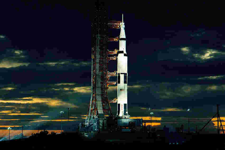 Apollo 17 blasted off just after midnight on Dec. 7, 1972.