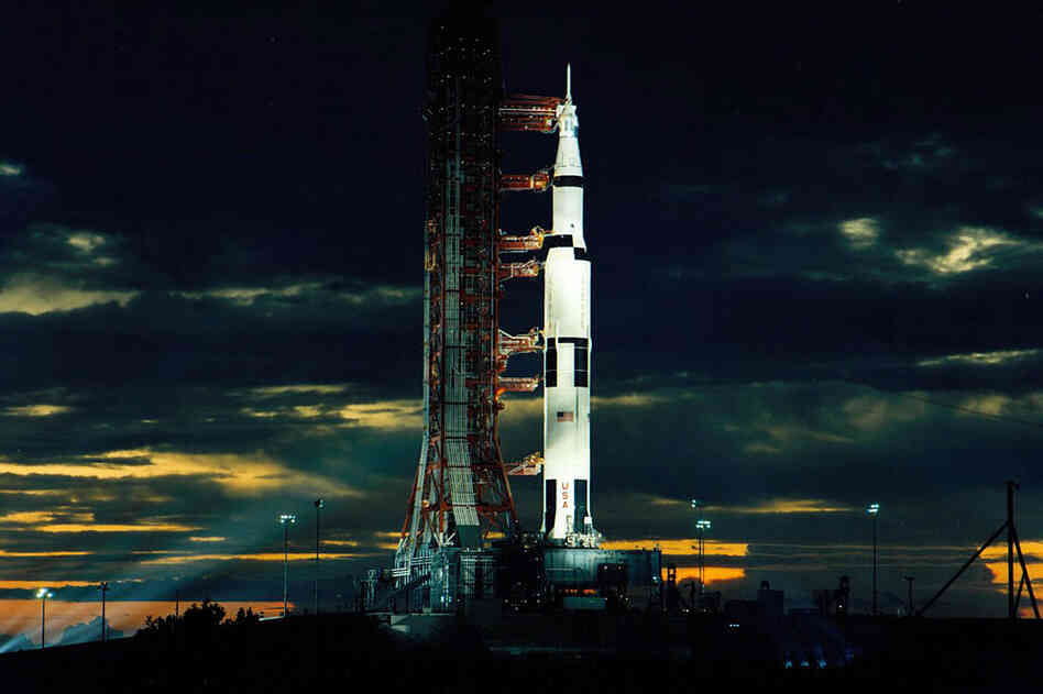 Apollo 17 blasted off just after midnight on Dec. 7, 1972.