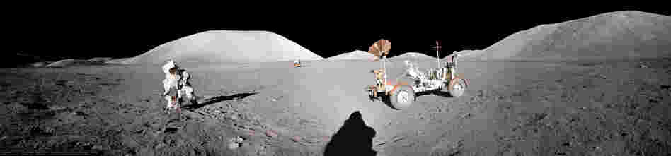 During their stay on the moon, the astronauts set up scientific experiments, took photographs and collected lunar samples.