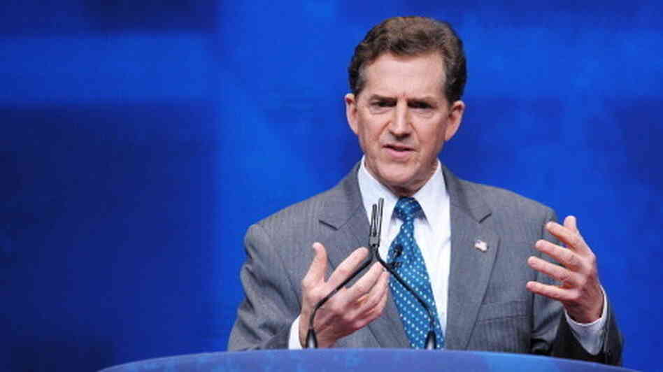 Sen. Jim DeMint, R-S.C., speaks during to the Conservative Political Action Conference in Washington, D.C., on Feb. 9. Sen. Jim DeMint, R-S.C., speaks during to the Conservative Political Action Conference in Washington, D.C., on Feb. 9.