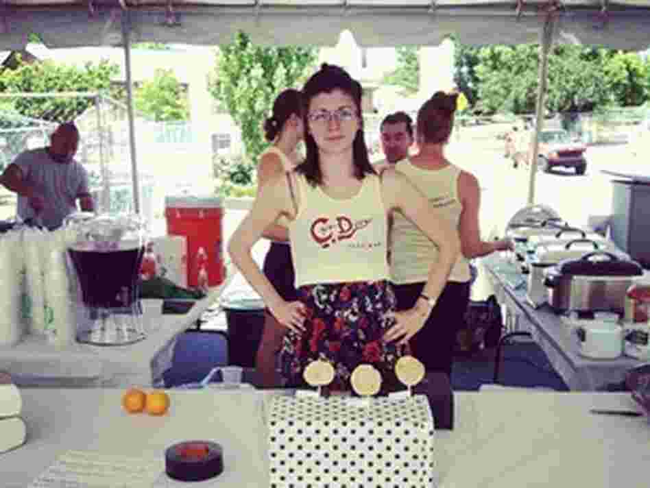 To save money, 30-year-old Alisha Mustafa runs her small pie-making business out of the kitchen of another restaurant. To save money, 30-year-old Alisha Mustafa runs her small pie-making business out of the kitchen of another restaurant.