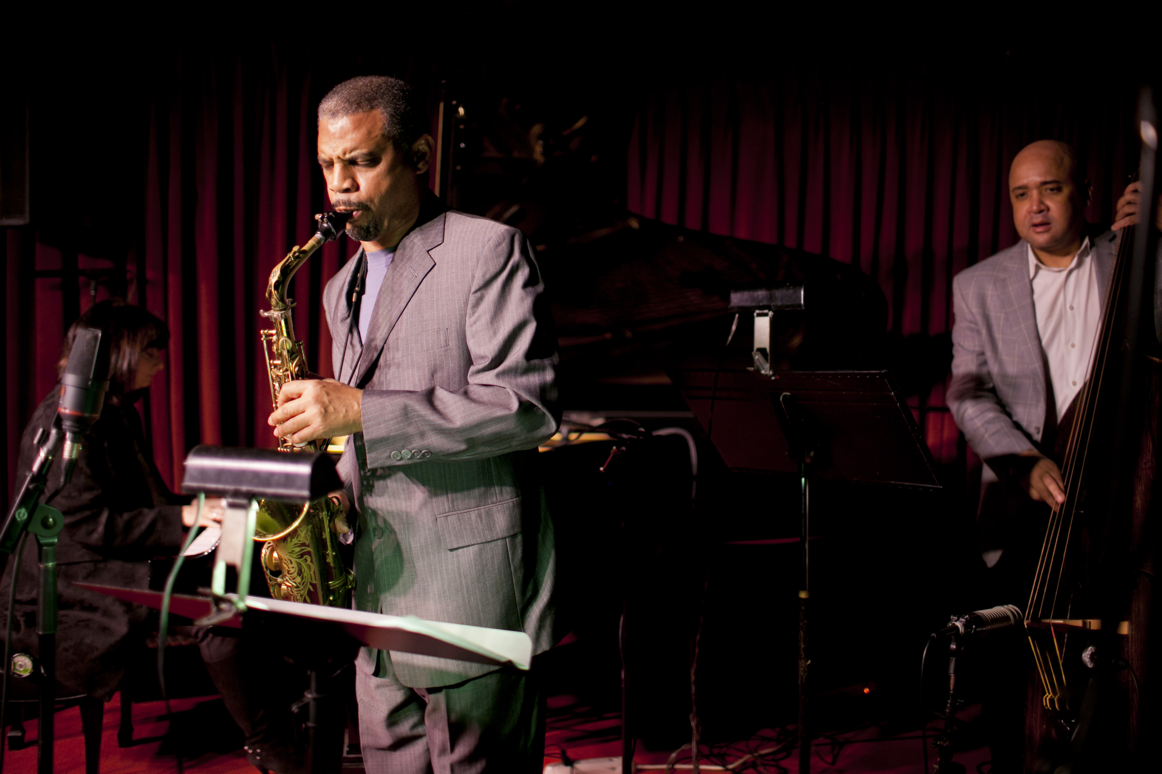 <p>Rosnes, Wilson and Washington saluted the late Dave Brubeck with one of his tunes in each set Wednesday night.</p><p></p>
