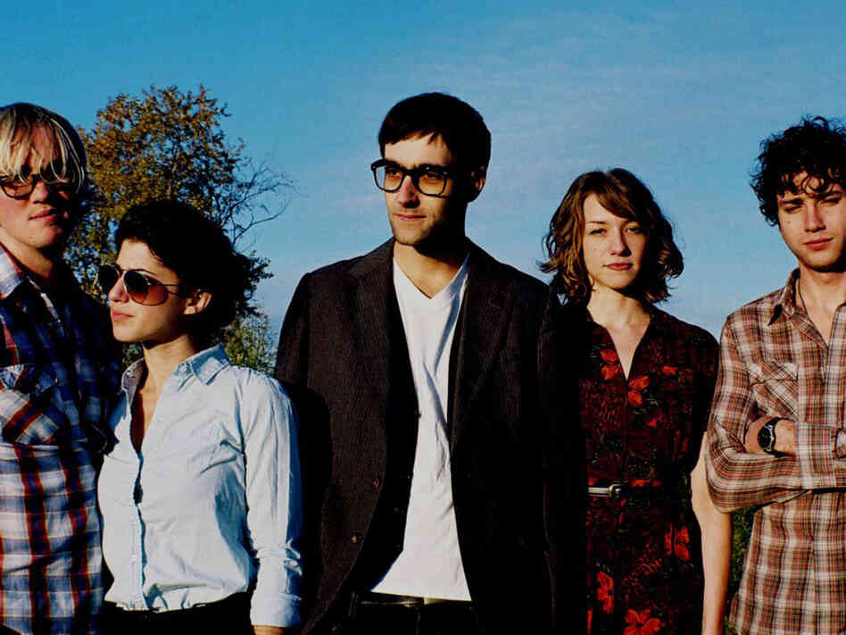 From left, Radiation City's Cameron Spies, Lizzy Ellison, Randy Bemrose, Patti King and Matt Rafferty.