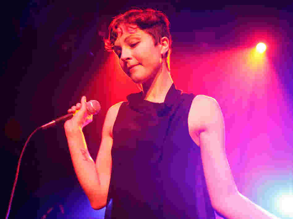 Poliça lead singer Channy Leaneagh.