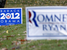 Competing yard signs near Evans City, Pa., four days before the election. The campaigns of President Obama and Republican Mitt Romney each raised more than $1 billion during the race. Competing yard signs near Evans City, Pa., four days before the election. The campaigns of President Obama and Republican Mitt Romney each raised more than $1 billion during the race.