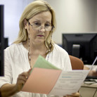Judy Smith, of Dalton, Ga., looks over paperwork as she files for unemployment benefits in August after being laid off from a catering job. More than 2 million people who get extended benefits may lose them if Congress doesn't act soon. Judy Smith, of Dalton, Ga., looks over paperwork as she files for unemployment benefits in August after being laid off from a catering job. More than 2 million people who get extended benefits may lose them if Congress doesn't act soon.