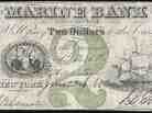 Two-dollar note from a New York bank