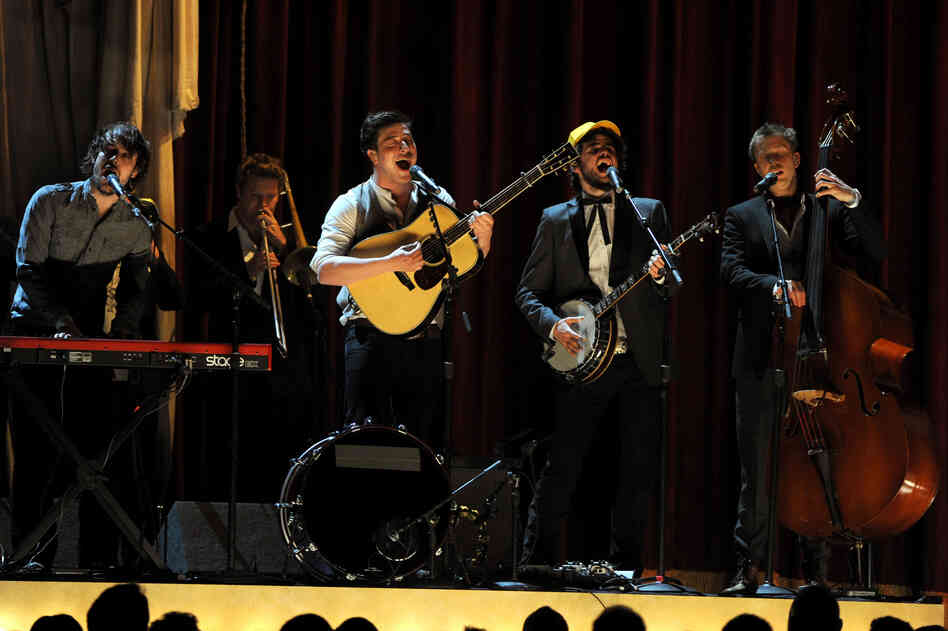 Mumford and Sons perform at the 53rd Grammy Awards in 2011. Mumford and Sons perform at the 53rd Grammy Awards in 2011.