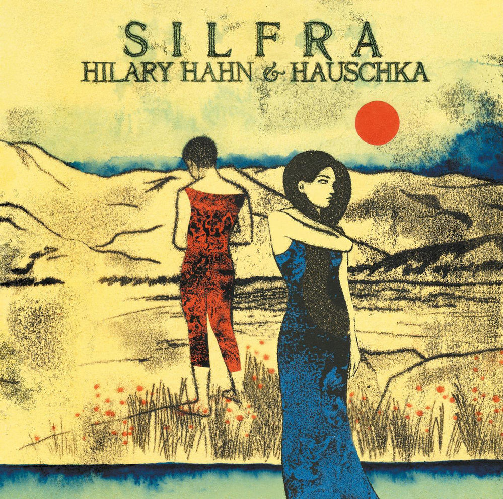 On Silfra, violinist Hilary Hahn improvises with prepared pianist Hauschka.