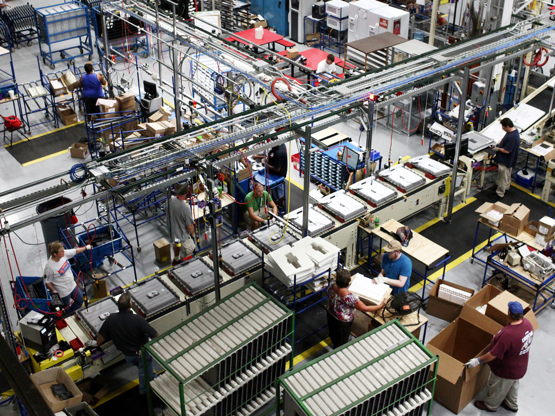 General Electric's Appliance Park has been in Louisville, Ky., since 1951. But it's putting new power behind its U.S. production.
