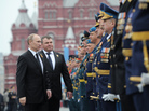 Russian President Vladimir Putin and former Defense Minister Anatoly Serdyukov, who was recently fired, review military officers on Moscow's Red Square in May. Putin's decision to sack Serdyukov has touched off widespread speculation on the motive. Russian President Vladimir Putin and former Defense Minister Anatoly Serdyukov, who was recently fired, review military officers on Moscow's Red Square in May. Putin's decision to sack Serdyukov has touched off widespread speculation on the motive.