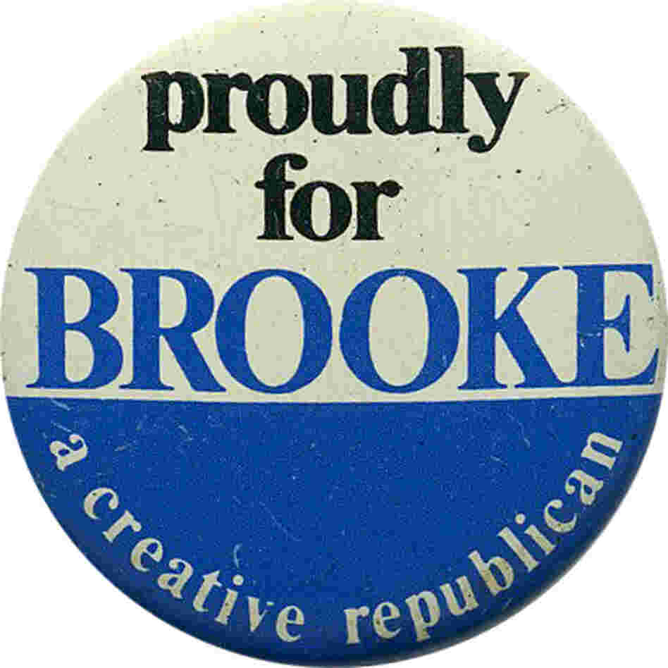 Brooke is the only black Republican in the Senate since Reconstruction. Brooke is the only black Republican in the Senate since Reconstruction.