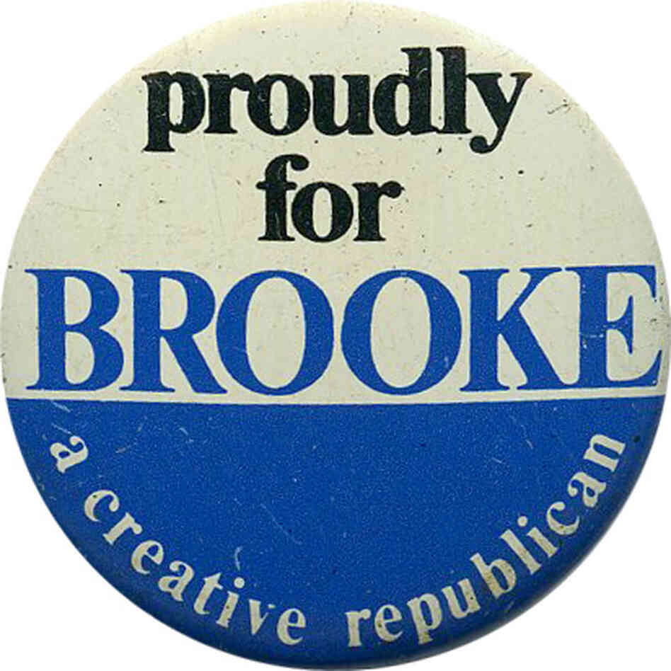 Brooke is the only black Republican in the Senate since Reconstruction. Brooke is the only black Republican in the Senate since Reconstruction.