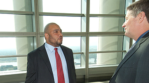 Porter was hired by Chief U.S. Probation Officer Douglas Burris, who was initially taken aback by the idea of an ex-felon working for the probation office.