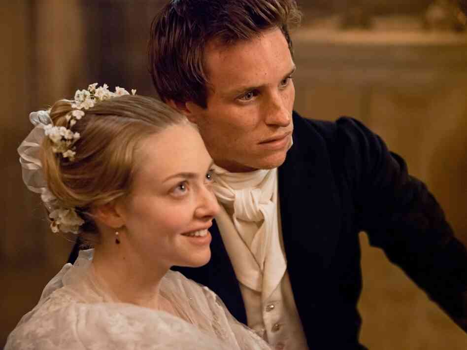 Cosette (Amanda Seyfried) and Marius (Eddie Redmayne) fall in love in a world shaken by revolution.