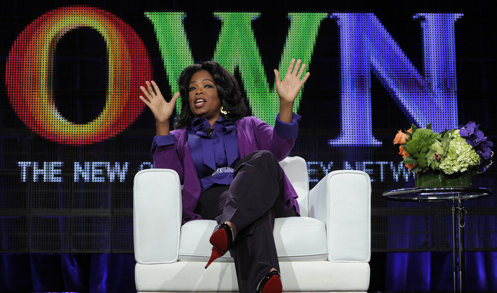 Oprah Winfrey's revamped book club uses her magazine and OWN cable network as platforms.