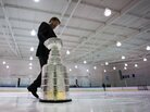 Mike Bolt, keeper of the Stanley Cup, takes it off the ice on Dec. 7, 2012, in Vancouver, British Columbia. The NHL lockout enters its 88th day on Wednesday. Mike Bolt, keeper of the Stanley Cup, takes it off the ice on Dec. 7, 2012, in Vancouver, British Columbia. The NHL lockout enters its 88th day on Wednesday.