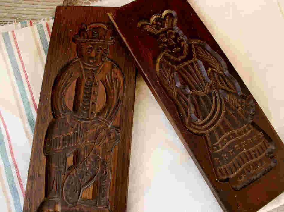 You may use special molds for making speculaas, or any type of cookie cutter.