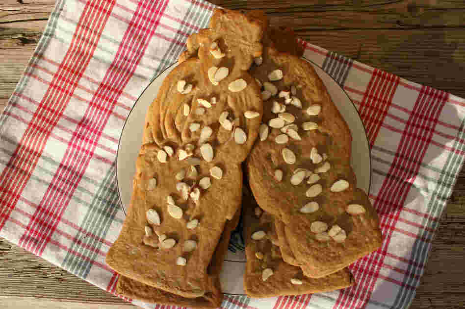 Speculaas Cookies with almonds