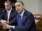President Obama and House Speaker John Boehner, R-Ohio, at the White House on Nov. 16. President Obama and House Speaker John Boehner, R-Ohio, at the White House on Nov. 16.
