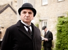 Jim Carter as Mr. Carson in Downton Abbey. The third season premiered on PBS Sunday. Jim Carter as Mr. Carson in Downton Abbey. The third season premiered on PBS Sunday.