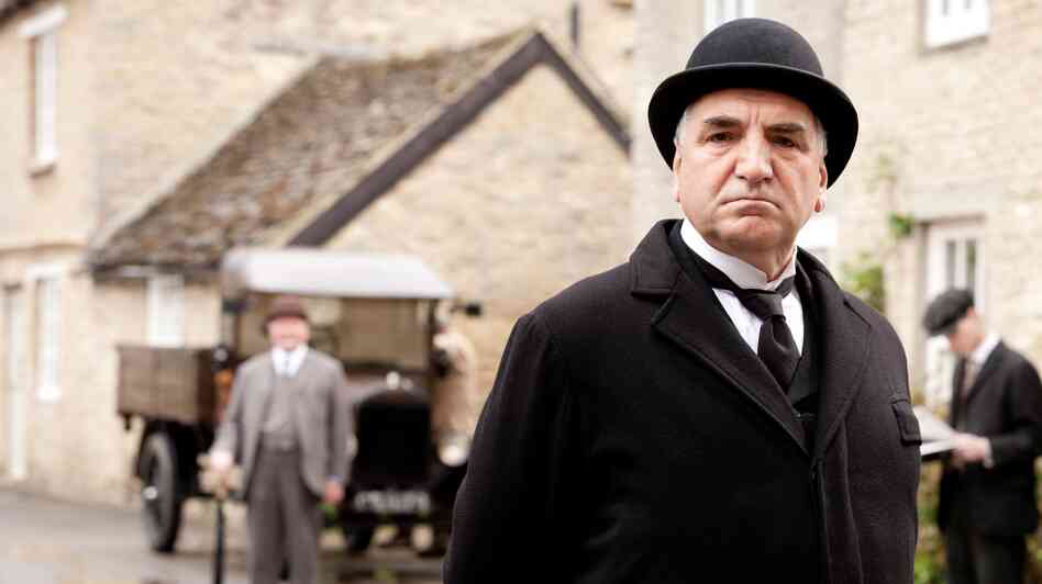 Jim Carter as Mr. Carson in Downton Abbey. The third season premiered on PBS Sunday.