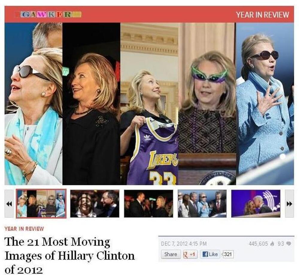 If we listed the sites that do the most lists, Gawker would be up there. If we listed the sites that do the most lists, Gawker would be up there.