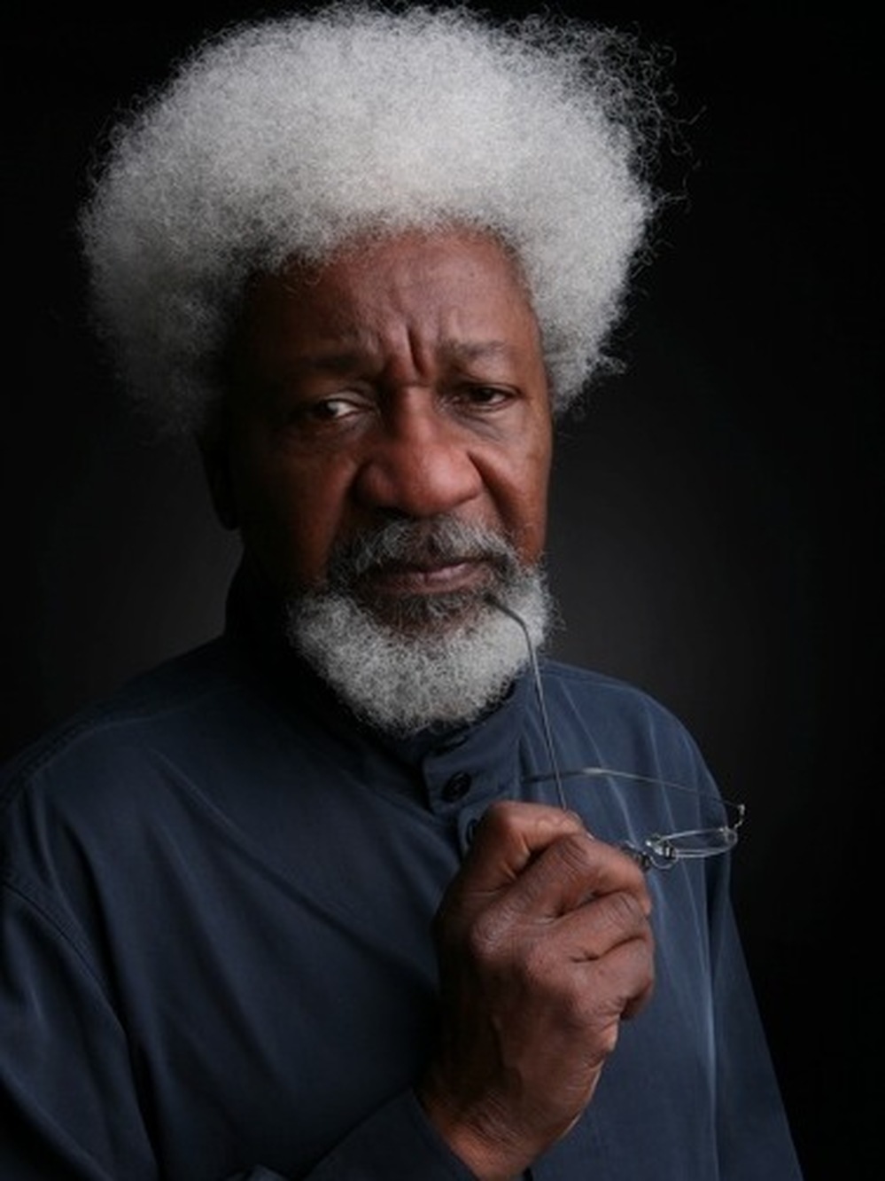 Nigerian Nobel laureate Wole Soyinka.