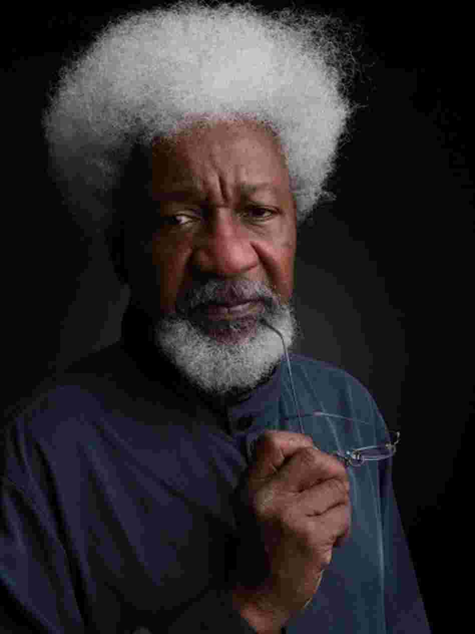 Nigerian Nobel laureate Wole Soyinka.