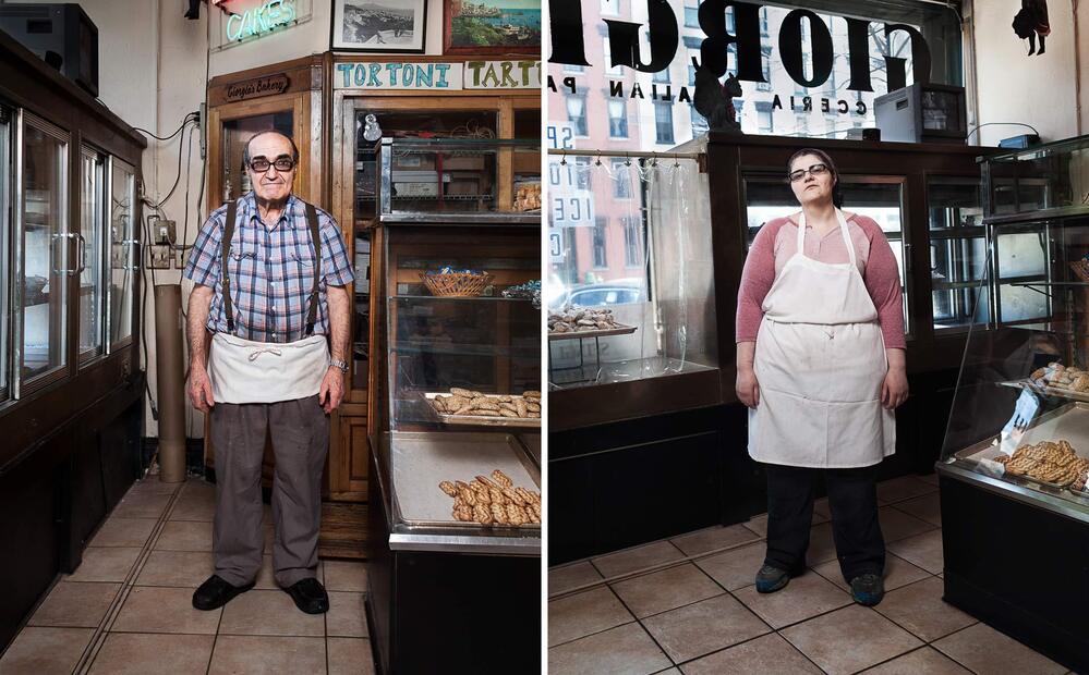 Giorgio Pasticcerie Italian bakery is owned by a father-and-daughter pair: Giorgio, who moved to Hoboken from Italy, and his daughter, Mary Grace, a first-generation American.