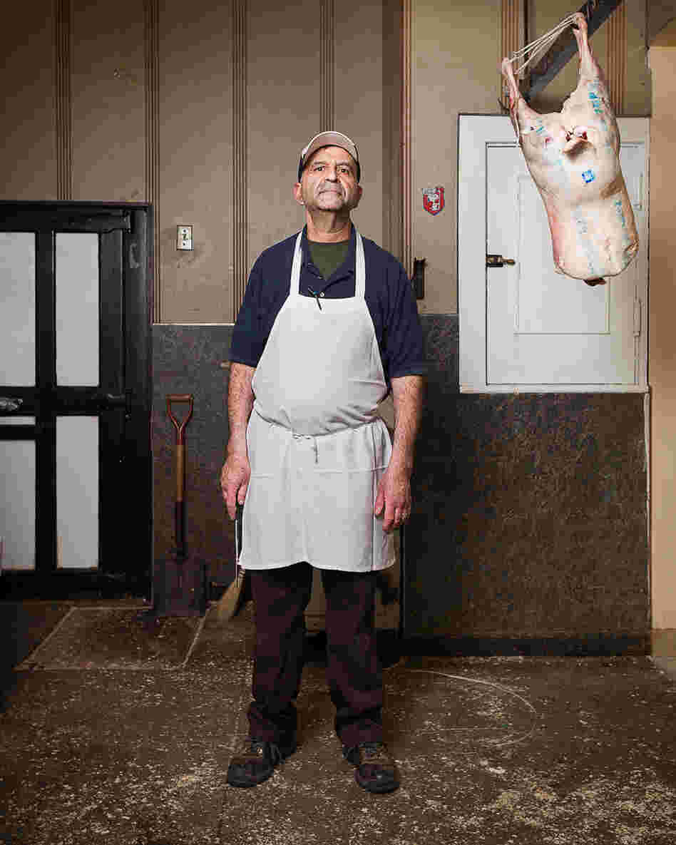 Stevie, butcher at Truglio's Meat Market