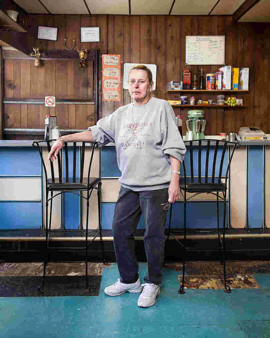 Emma has worked at Chickies Luncheonette for 25 years; it has been closed since Hurricane Sandy.