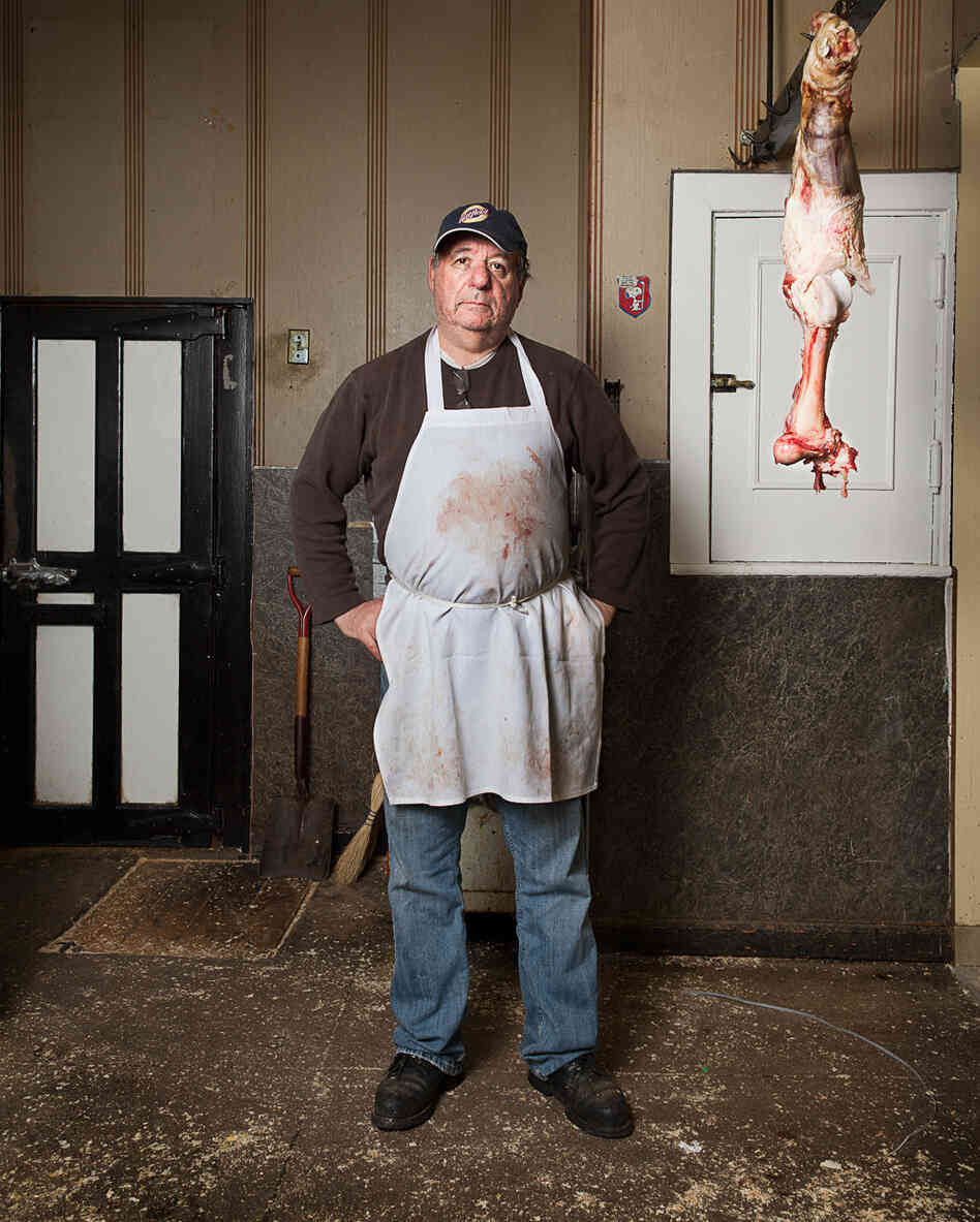 Jimmy, butcher at Truglio's Meat Market