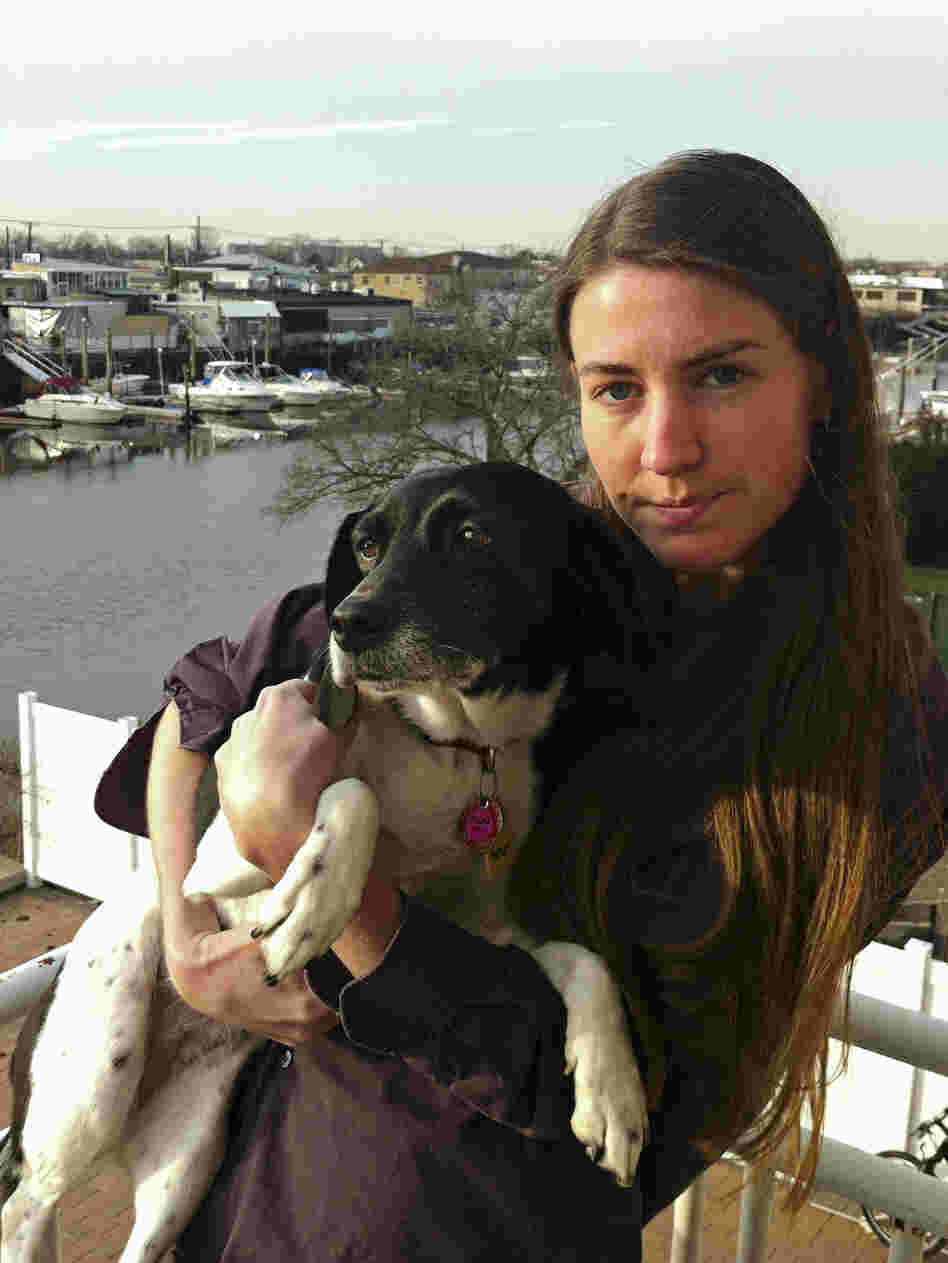 Erin Kulick can see the animal clinic where she once worked from her balcony in Queens, N.Y. Six weeks after Hurricane Sandy, the clinic is still closed.