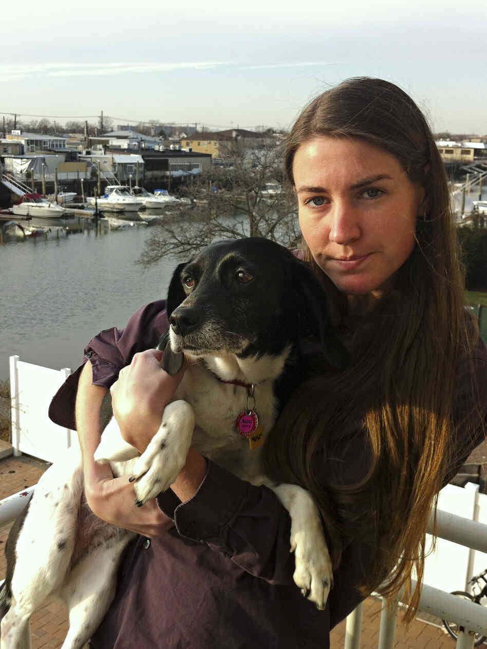 Erin Kulick can see the animal clinic where she once worked from her balcony in Queens, N.Y. Six weeks after Hurricane Sandy, the clinic is still closed.