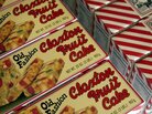 The Claxton Bakery in Georgia makes millions of pounds of fruitcake each year. The Claxton Bakery in Georgia makes millions of pounds of fruitcake each year.