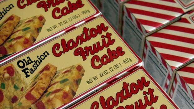 The Claxton Bakery in Georgia makes millions of pounds of fruitcake each year. (AP)
