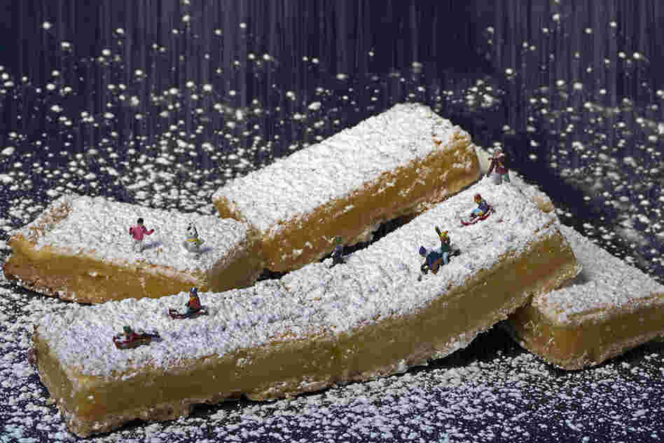 Lemon Bar Snow Day