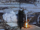This image from North Korea's official Korean Central News Agency shows the long-range rocket Unha-3 as seen at a satellite control center prior to Wednesday's successful launch. This image from North Korea's official Korean Central News Agency shows the long-range rocket Unha-3 as seen at a satellite control center prior to Wednesday's successful launch.